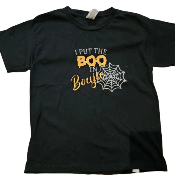 Gildan "I PUT THE BOO IN BOUJIE" T- Shirt - Picture 1 of 5